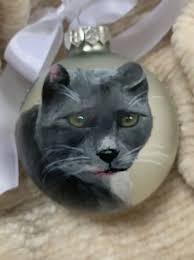 Custom Hand Painted Pet Ornaments